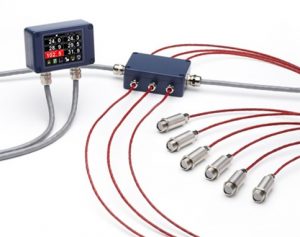 Инфракрасные датчики температуры PyroMiniBus можно подключать к опциональным 6-канальным локальным дисплеям или напрямую к централизованным системам мониторинга